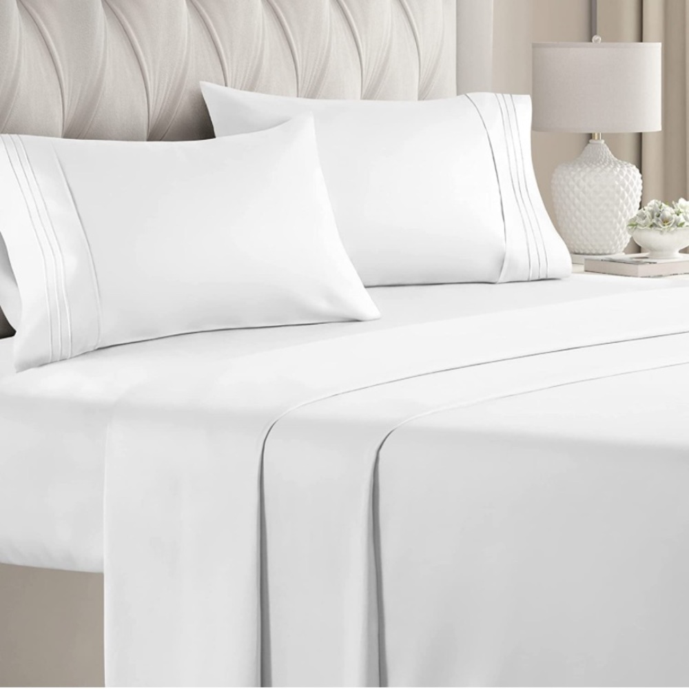 Kings size 6 piece sheet set